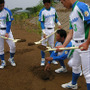 『野球つく2』×セガサミー野球部、バットの素材「アオダモ」を植樹