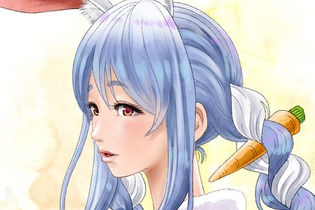 「ひどい絵ばかり描いてしまったので」話題の法廷画家が、“普通”の「兎田ぺこら」を描く―華やかな笑顔に、「罪のないぺこら」とファン歓喜 画像