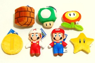 ふかふかぬいぐるみが再び登場「ゴムひも付アイテムぬいぐるみvol.2」・・・週刊マリオグッズコレクション第68回 画像