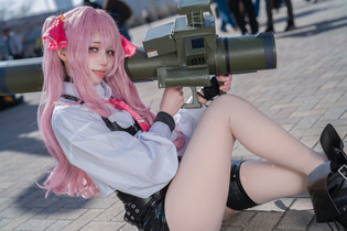 【コスプレ】戦う女神の背中は美しい...『NIKKE』ユニレイヤーが絶妙のポージングで見せる後ろ姿に見惚れる！注目レイヤー・にゃんごろう 画像