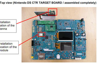 3DSの基板写真がリーク、噂通りシャープの3D液晶ディスプレイを採用？ 画像