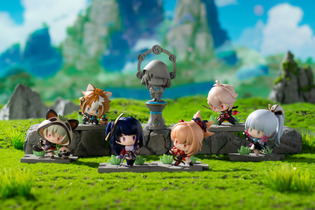 雷電将軍や神里綾華など「稲妻」メンバーが小さくなった！『原神』心を奪われるほど可愛いデフォルメフィギュアが予約受付中 画像