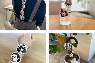 武将たちの“顔”がヘアゴムに！『戦国BASARA』シリーズよりユニークな新作アイテムが登場 画像