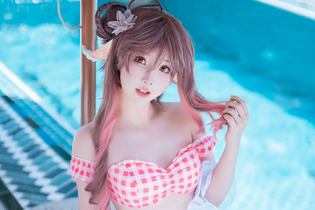 【大陸版『アークナイツ』6周年記念コスプレまとめ】イネス、シュウ、水着エイヤ…まるでCGのような美の極限を見よ【写真48枚】 画像