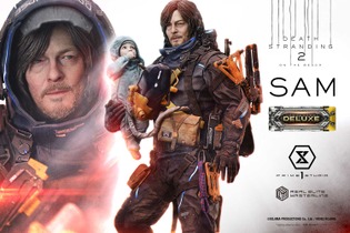 お値段約32万円！『デススト2』主人公「サム」を超リアルに立体化ーモデルであるノーマン・リーダス氏の特徴を見事に捉える 画像