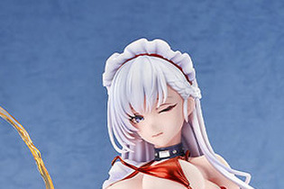 目のやり場がなさすぎる！『アズレン』ベルファストが着せ替え「至福の奉仕」デザインで立体化、弾けた水着がセクシー… 画像