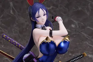 網タイツに包まれた肉感たっぷり太もも！バニーガール姿の『FGO』源頼光 1/4スケールフィギュアが予約締切間近 画像