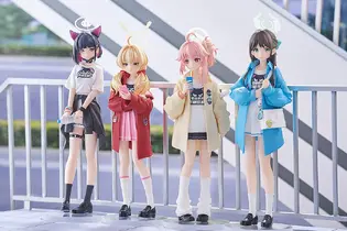 4人揃えて飾りたい！『ブルアカ』バンドイベントKVを元にした「ナツ」「 ヨシミ」が、お手頃価格のPOP UP PARADEで立体化 画像