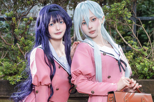 【コスプレ】「薫花」併せの制服姿が可憐すぎる！人気レイヤー「すずら＆月海つくね」の美しさにドキドキが止まらない【写真8枚】 画像
