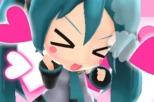 【TGS 2011】3DSでついに初音ミクが歌う！『Project mirai（仮）』最速プレイレポート 画像