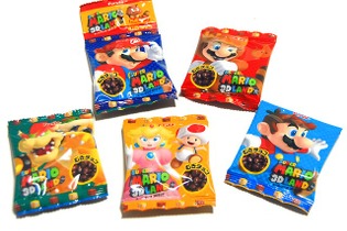 チョコやカンケースのお菓子たち「最近発売のフルタ製菓のマリオ菓子」・・・週刊マリオグッズコレクション第184回 画像