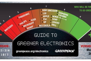 グリーンピース、今度は任天堂を0.3点と採点―「グリーンエレクトロニックガイド」 画像