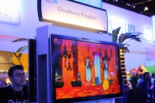 【E3 2013】Wii Uの横スクロールアクション『クラウドベリーキングダム』を体験 画像