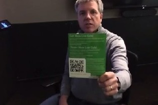 コード入力の手間が劇的に解消！Xbox Oneで実現したQRコード読み取り機能の実演映像 画像