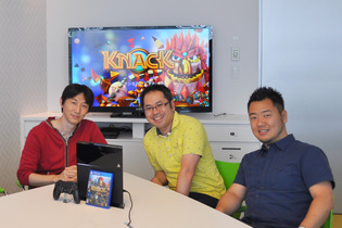 次世代ゲームの作り方を模索、PS4『KNACK』開発チームインタビュー・・・GTMF 2014直前インタビュー 画像