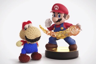 毛糸のヨッシーがマリオやリンク柄に！？『ヨッシー ウールワールド』欧州版amiibo紹介動画が公開 画像