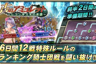 『オルタンシア・サーガ』騎士団イベント「古のアミュレット」8月13日開催！新たなタクティクスも登場 画像