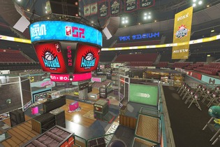 『スプラトゥーン2』新ステージ「アジフライスタジアム」が3月2日より実装！―バスケスタジアムが舞台 画像