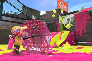 『スプラトゥーン2』新ブキ「パラシェルターソレーラ」を3月31日午前11時に追加 画像