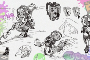 『スプラトゥーン2 オクト・エキスパンション』主人公のイラストをお披露目！ 「オクタリアン」は真面目で几帳面 画像