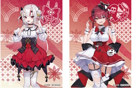 アニメイトの「ホロライブ」フェアに注目！百鬼あやめ、宝鐘マリンら5人が「ONIKAWAII」をテーマに描き起こしグッズ化 画像