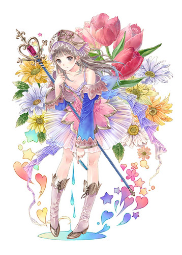 『トトリのアトリエ Plus ～アーランドの錬金術師2～』パッケージイラスト