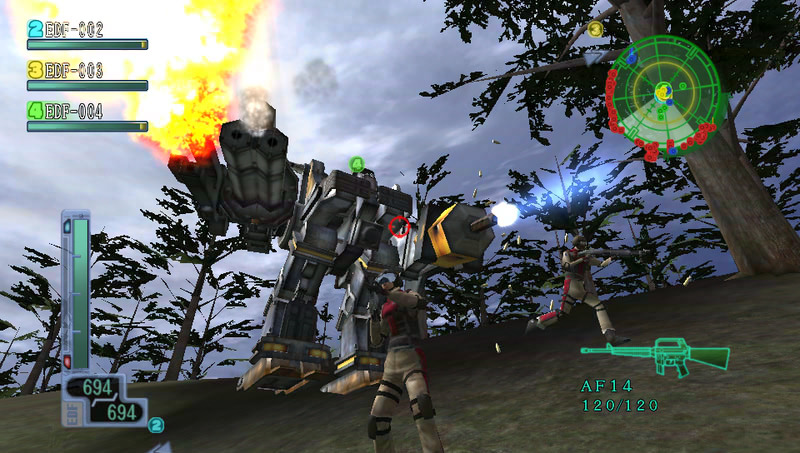 こちらはPSP版『地球防衛軍3』のベガルタ。