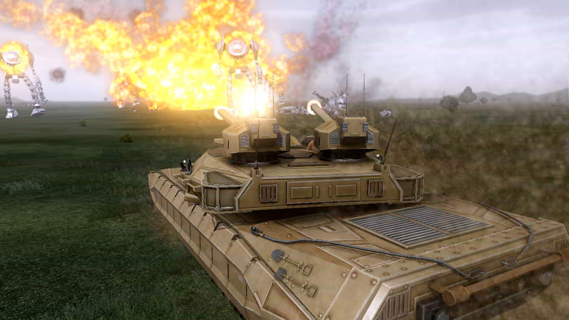 主砲：レクイエム砲と、2門の榴弾砲を搭載。