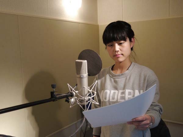 沢城みゆきさんの収録風景