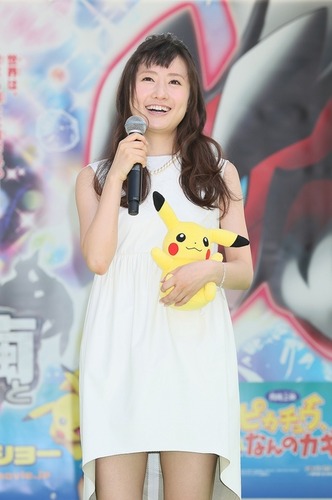 ピカチュウ50匹が大集合！ ディアンシー役・松本まりかも大興奮