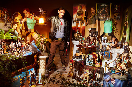 2,383個の『Tomb Raider』関連グッズを収集したRodrigo Martinさん