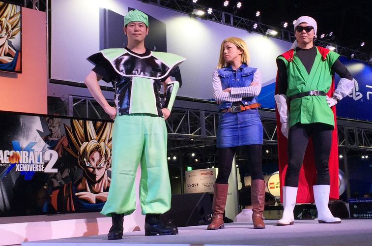 【TGS2016】『ドラゴンボール ゼノバース2』ステージレポ―ダンディ坂野がオリキャラでゲームに挑む！