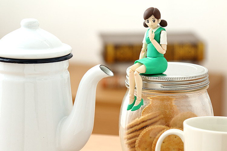 あの「コップのフチ子」が可動フィギュア「figma」に！全5カラーで登場