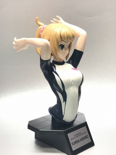 【日々気まぐレポ】第204回 これがプラモの艶かしさか！「フィギュアライズバスト ホシノ・フミナ エンディングVer.」