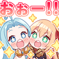 『ウマ娘』『グラブル』等がLINEスタンプでコラボ！「ゴルシ」と「ベリアル」の2ショットに話題騒然