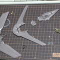 『エースコンバット』コトブキヤ1/144「X-49 ナイトレーベン」プラモデルレビュー！巨大で特異なフォルムを体感出来る魅惑のキットで「挟まっちまった」も試した