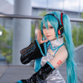 初音ミク「VOCALOID」／鯱津つる（@Hyakka_yuri）、撮影：tama