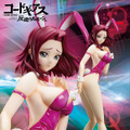 究極のヒップ&脚線美！『コードギアス』カレン、シャーリー、C.C.の“生足バニー”フィギュアが抽選販売