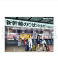 「ガンダム ジークアクス」×JR東海コラボが7月8日より開始―新大阪駅に降り立ったマチュ、ニャアン、シュウジの描き下ろしイラストが尊い