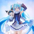 「雪ミク」×「クロミ」フィギュアが幻想的！ツインテールにはクリアパーツを採用、予約締切迫る