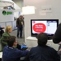 【GDC2011】ブースを初めて出展したグーグル、「Google TV」のゲームなどで注目を集める 