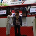 『マリオカート7』トーナメント優勝者の高尾さん（掲載許可を得ています）