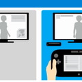 Wii U GamePadを用いることで表示を分けることができる