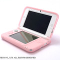 3DS LL用保護カバー「シリコンプロテクタ3DLL」新色ピンク発売