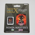 付属の『NINJA MASTER』ゲームカード