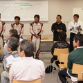 プロドライバーを講師に迎えた「GAZOO Racing スポーツドライビングレッスン」写真左から、蒲生尚弥選手、井口卓人選手、影山正彦氏、関谷正徳氏