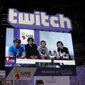 E3 2014のTwitchブースの様子。多数の番組が現地から配信されていた