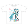 物販アイテム「SEGA-feat.-HATSUNE-MIKU-project-5周年記念Tシャツ（シルエット）」