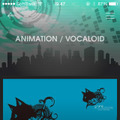「AWA」ジャンル検索「ANIMATION / VOCALOID」