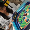 【おもちゃショー15】3割打てればガチで強打者。ハイレベルな「3D野球盤」がかつての少年達で大賑わい